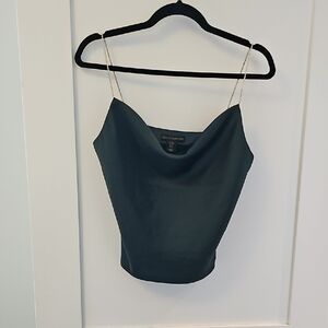 House of Harlow 1960 Dark Green with Chain Straps Size XS
